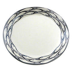 Jersey Pottery Sardine Run 20cm Side Plate